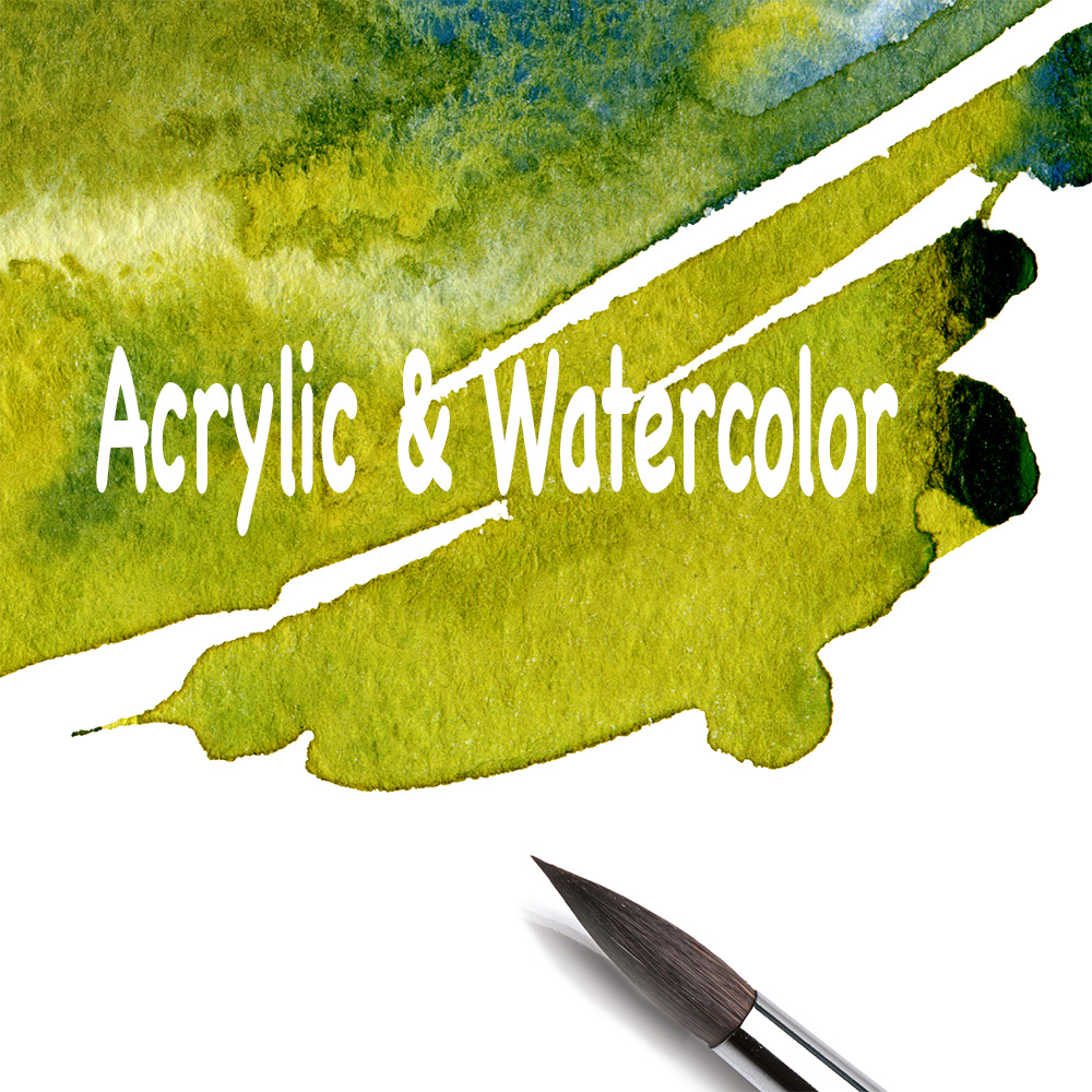 ZEM watercolor brushes